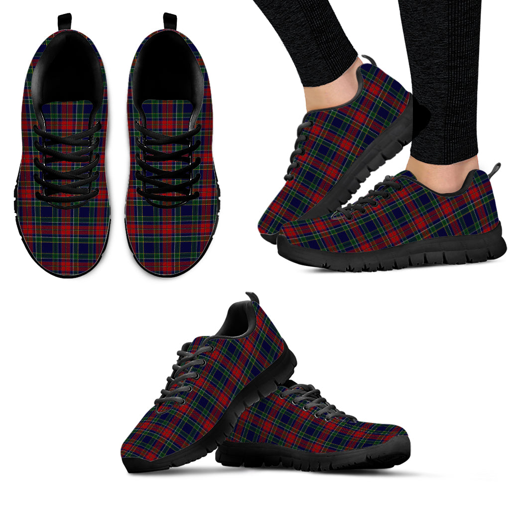 Allison Red Tartan Sneakers - Tartanvibesclothing