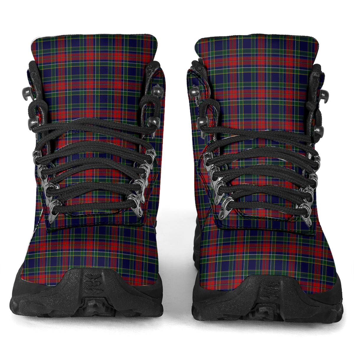 Allison Red Tartan Alpine Boots - Tartanvibesclothing