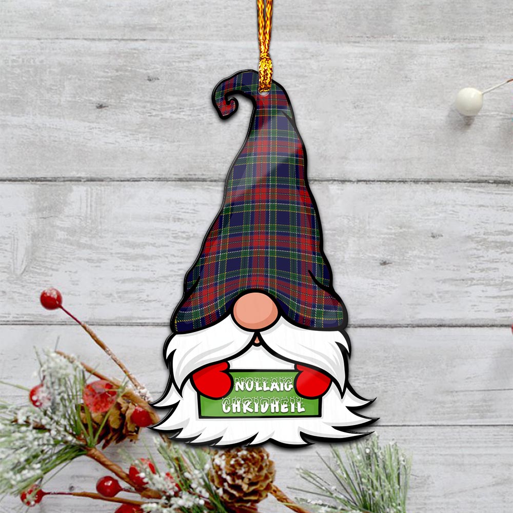 Allison Red Gnome Christmas Ornament with His Tartan Christmas Hat - Tartanvibesclothing
