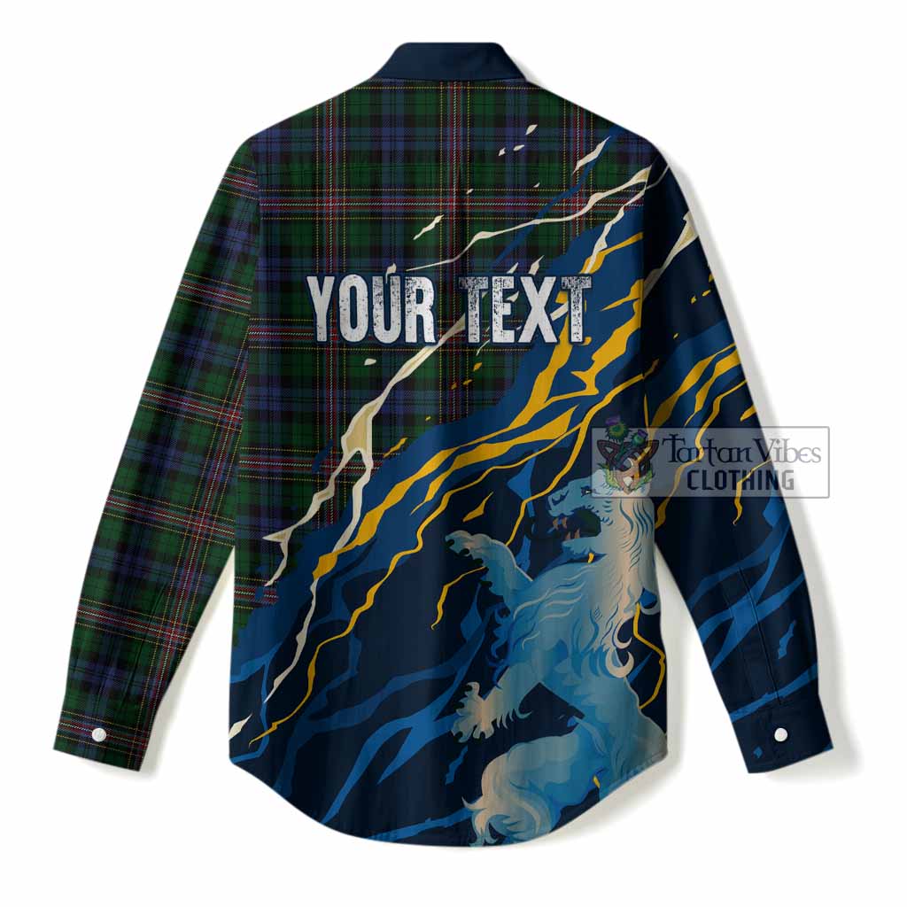 Allison Scotland Tartan Women Casual Shirt WC2026 Football - We'll Be Coming