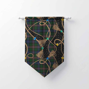 Allison Scottish Tartan Twisted Ropes Stylized Gonfalon