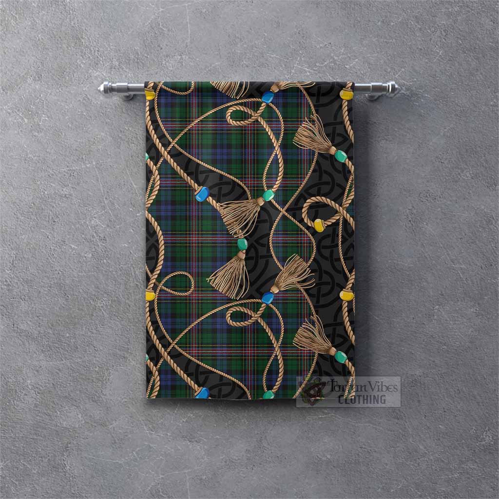 Allison Scottish Tartan Twisted Ropes Stylized Gonfalon