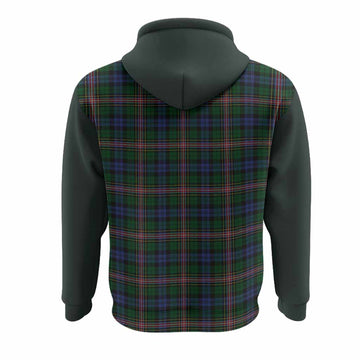 Allison Tartan Accent Hoodie with Family Crest