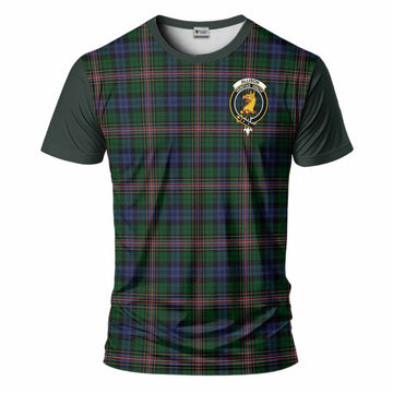 Allison Tartan Accent T-Shirt with Family Crest