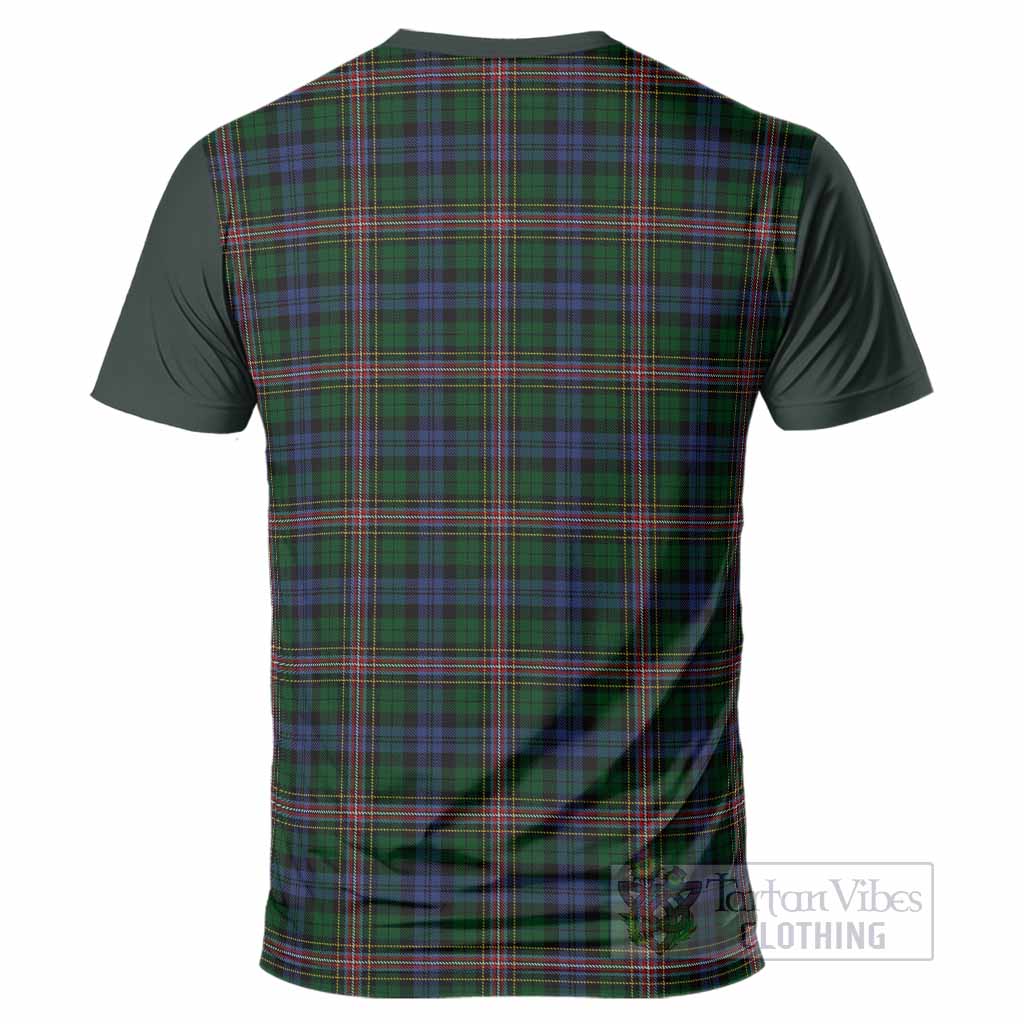 Allison Tartan Accent T-Shirt with Family Crest
