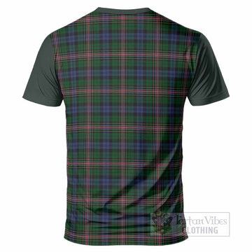 Allison Tartan Accent T-Shirt with Family Crest
