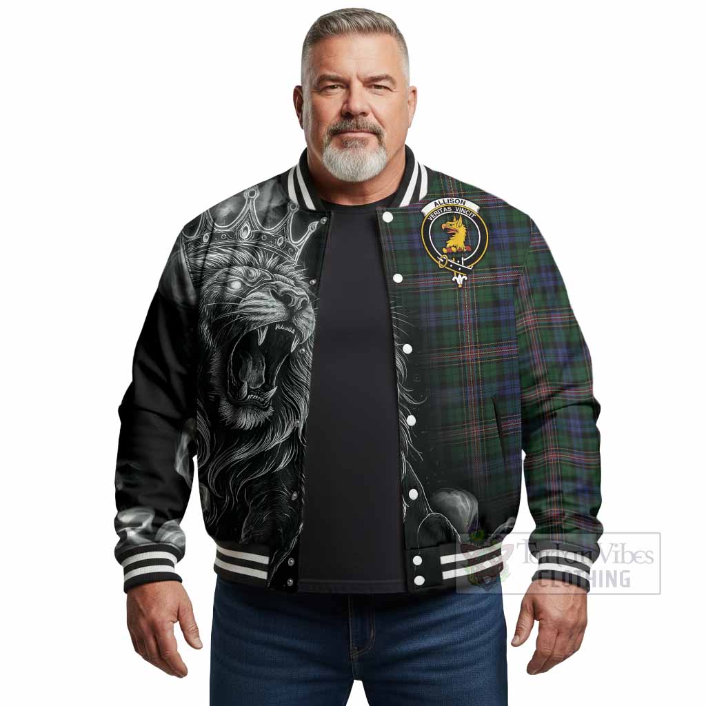 Allison Tartan Baseball Jacket Roaring Lion Heritage