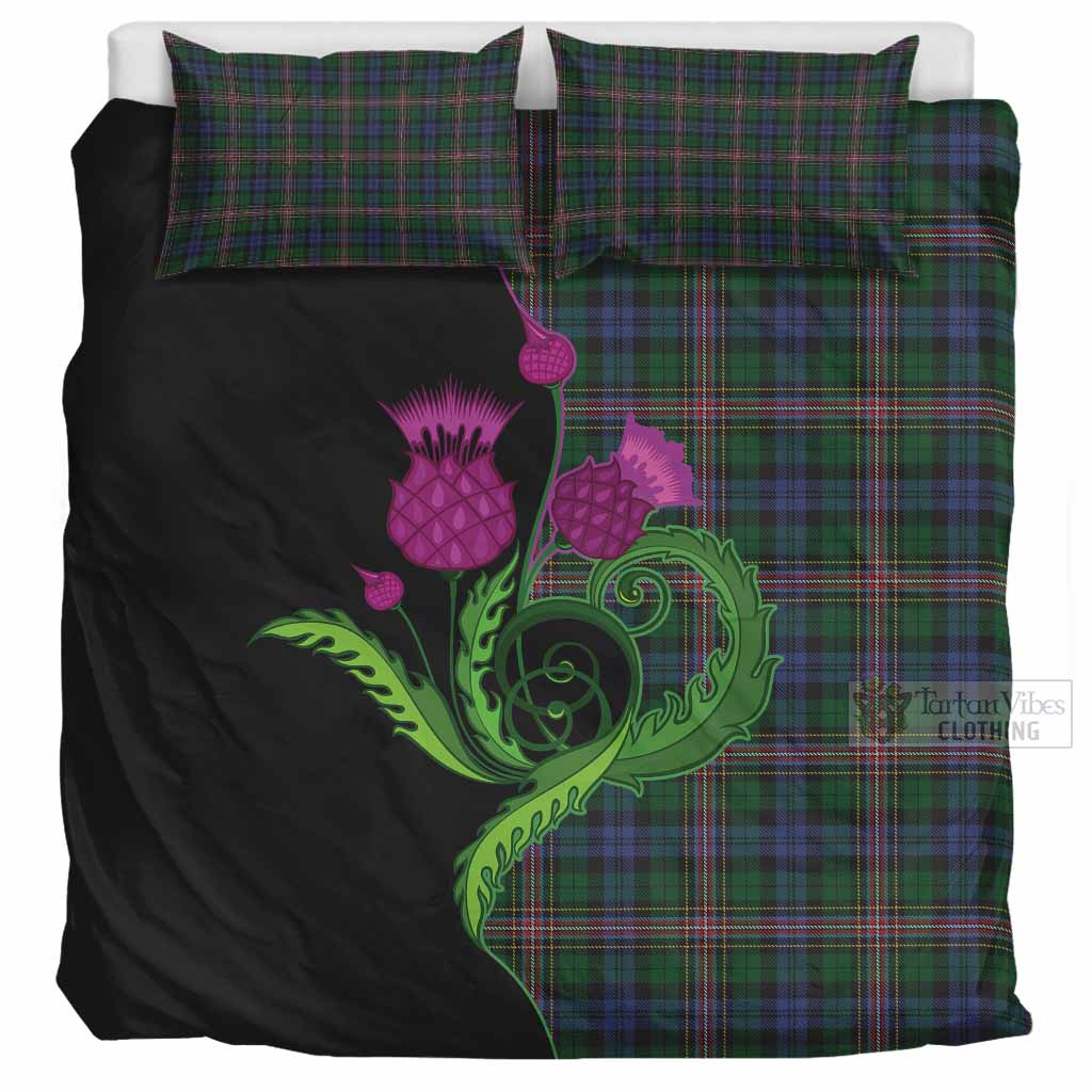 Allison Tartan Bedding Set Traditional Scottish Thistle UK Bedding Set UK Super King 104*94 inch - Tartan Vibes Clothing