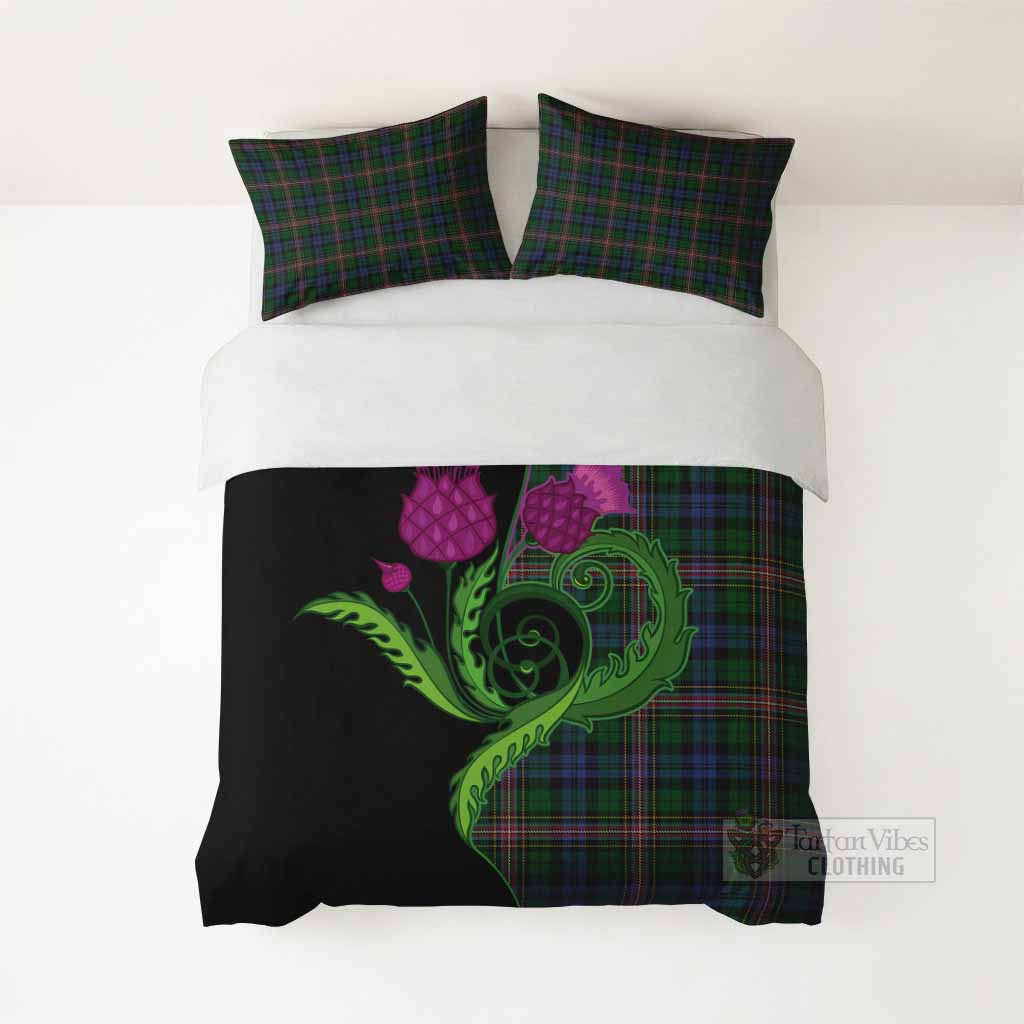 Allison Tartan Bedding Set Traditional Scottish Thistle - Tartan Vibes Clothing