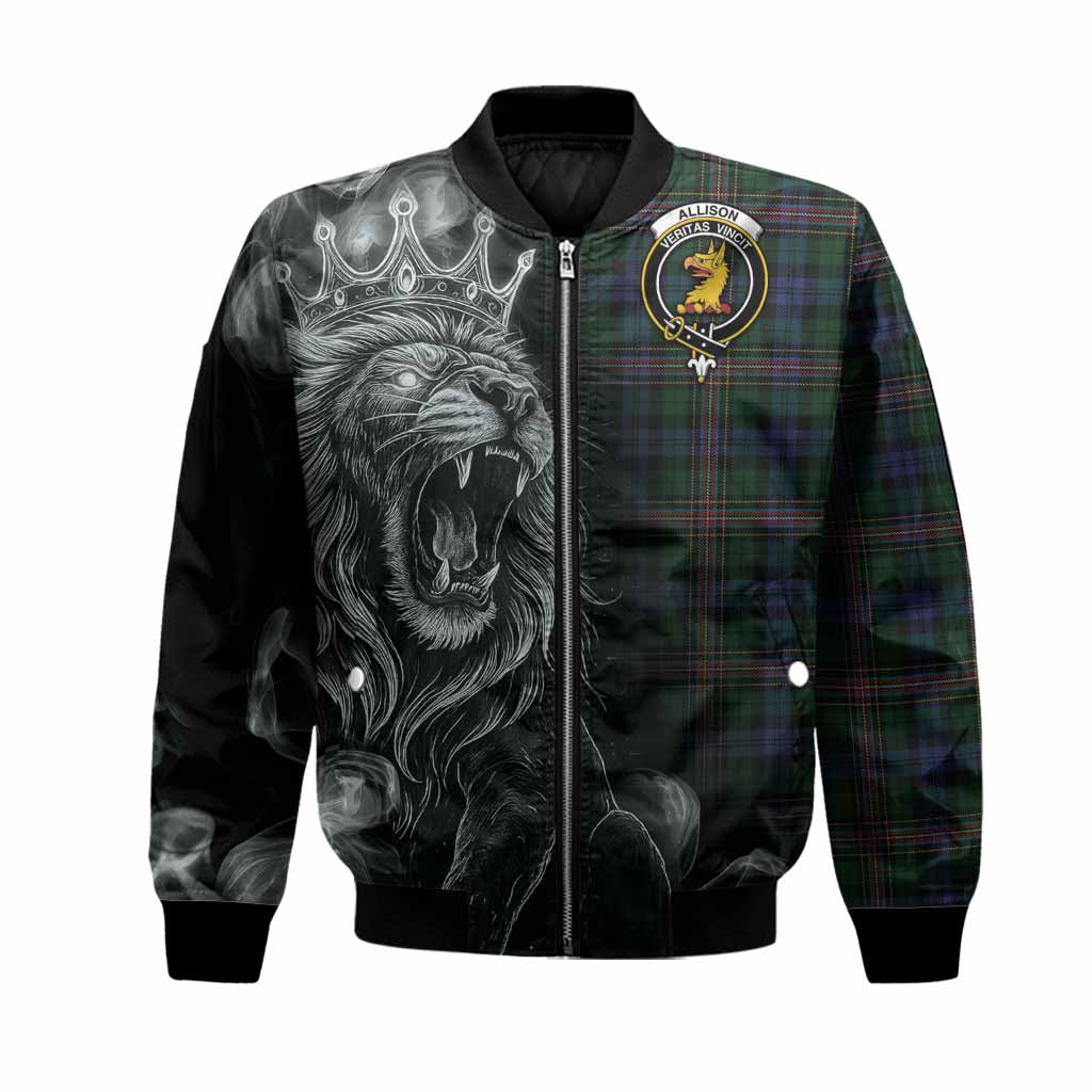 Allison Tartan Bomber Jacket Roaring Lion Heritage