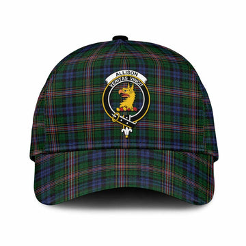 Allison Tartan Classic Cap with Family Crest