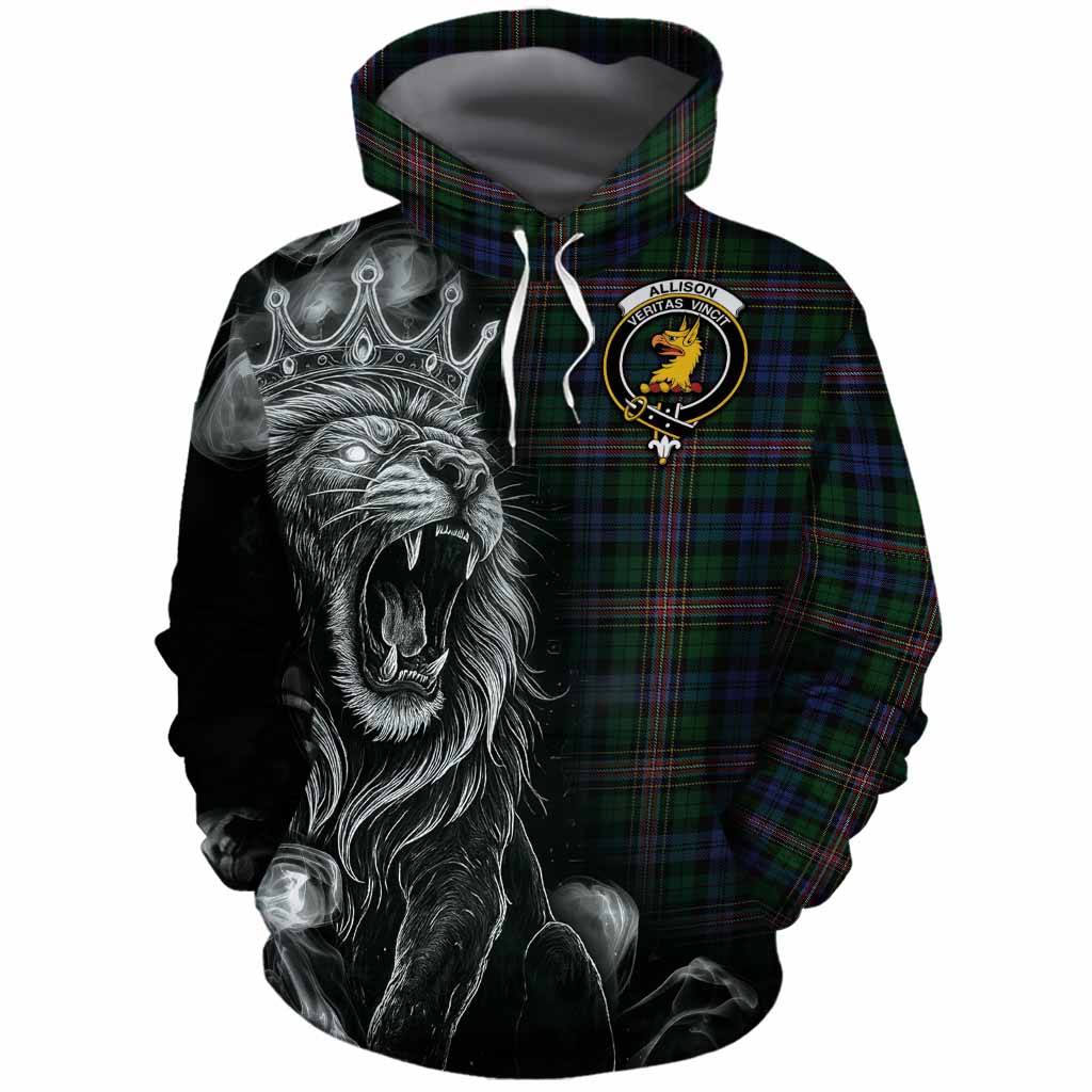 Allison Tartan Cotton Hoodie Roaring Lion Heritage