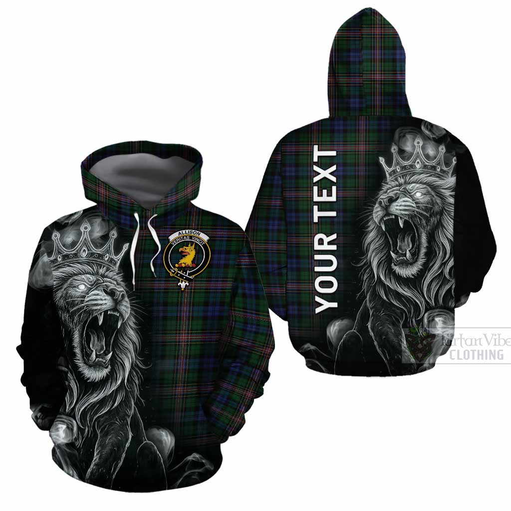 Allison Tartan Cotton Hoodie Roaring Lion Heritage