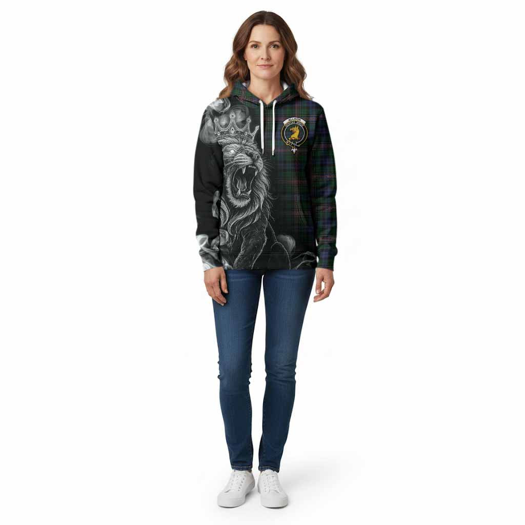 Allison Tartan Cotton Hoodie Roaring Lion Heritage