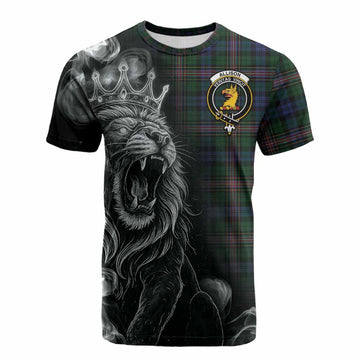 Allison Tartan Cotton T-shirt Roaring Lion Heritage