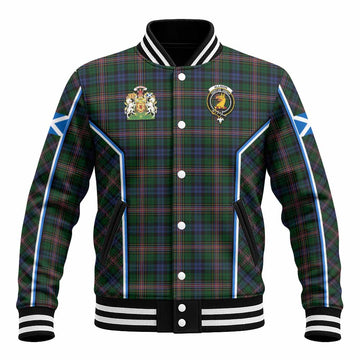 Allison Tartan Crest Baseball Jacket Scotland Coat of Arm Flag Style - Tartan Vibes Clothing