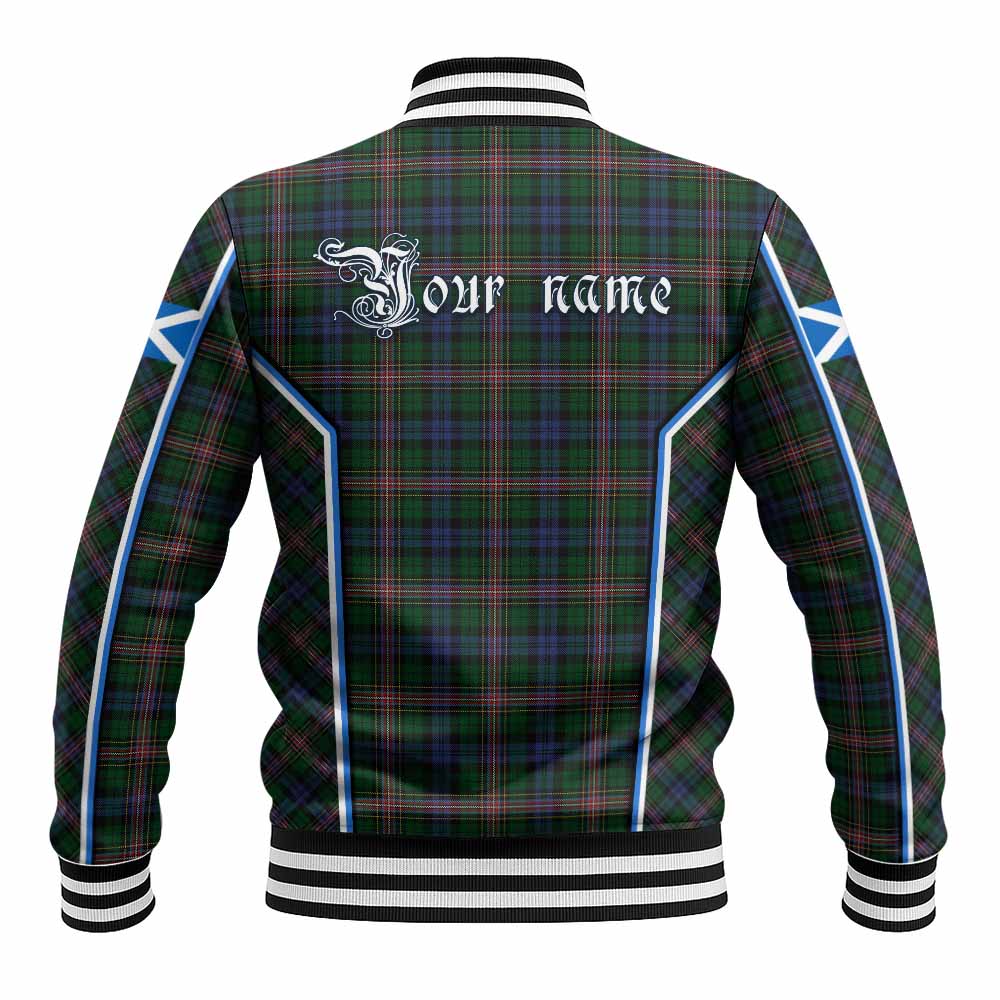 Allison Tartan Crest Baseball Jacket Scotland Coat of Arm Flag Style - Tartan Vibes Clothing
