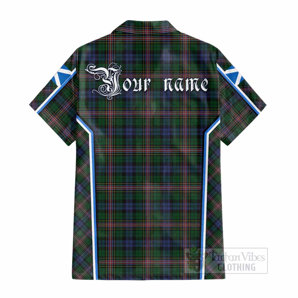 Allison Tartan Crest Cotton Hawaiian Shirt Scotland Coat of Arm Flag Style - Tartan Vibes Clothing
