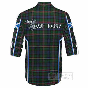 Allison Tartan Crest Ghillie Kilt Shirt Scotland Coat of Arm Flag Style