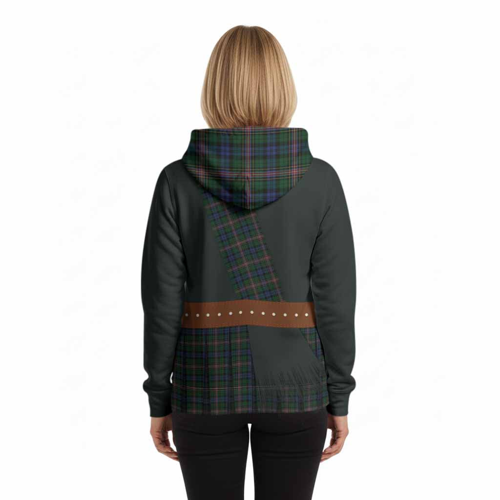 Allison Tartan Crest Hoodie Kilt Costume Style