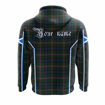 Allison Tartan Crest Hoodie Scotland Coat of Arm Flag Style