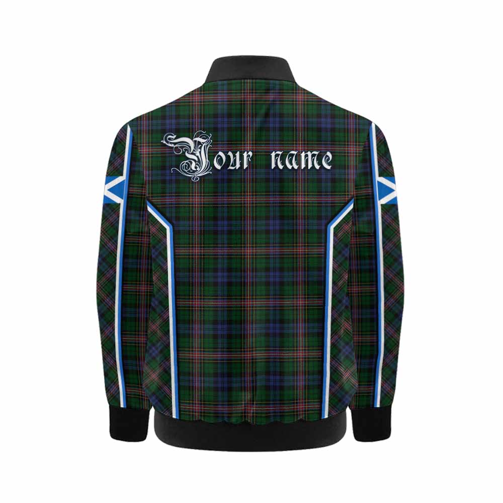 Allison Tartan Crest Kid Bomber Jacket Scotland Coat of Arm Flag Style - Tartan Vibes Clothing
