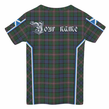 Allison Tartan Crest Kid T-shirt Scotland Coat of Arm Flag Style