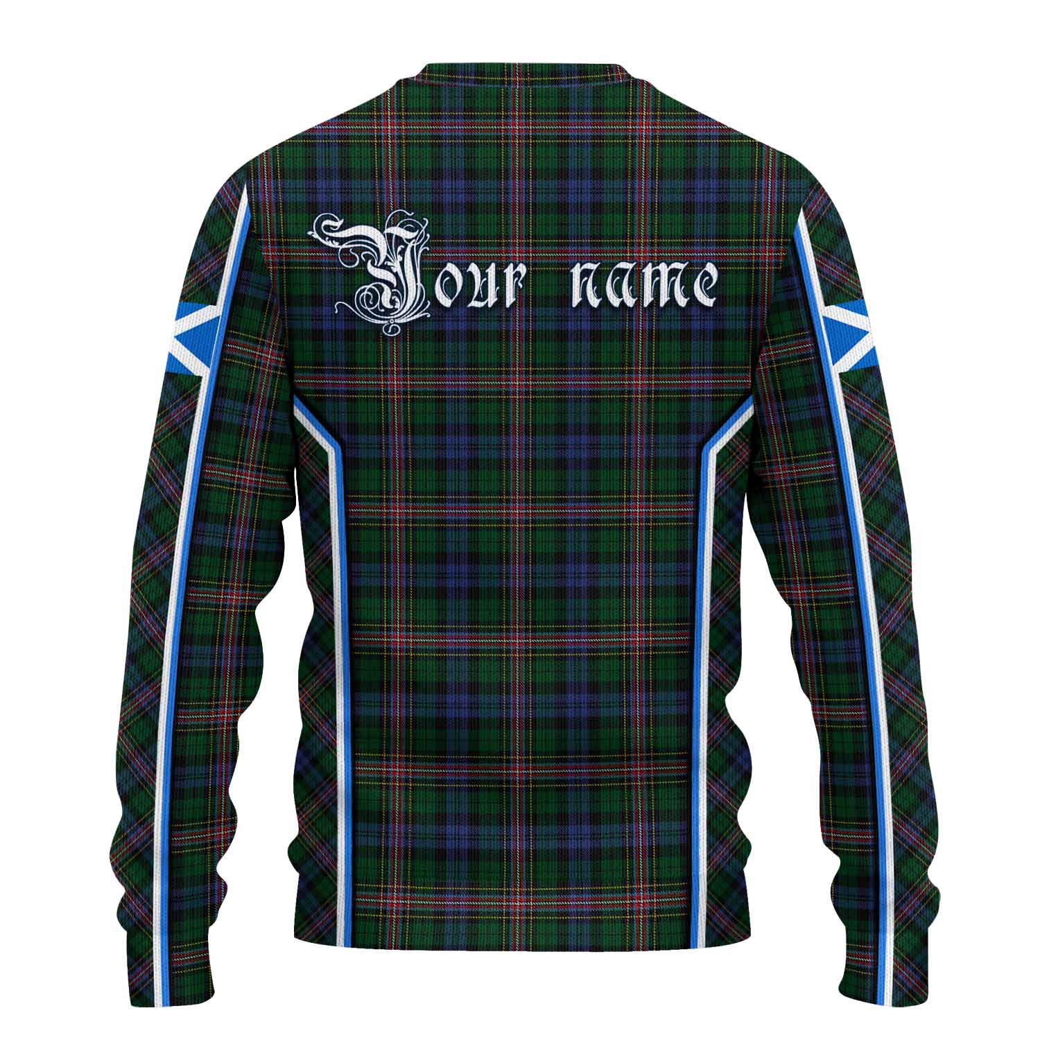 Allison Tartan Crest Knitted Sweater Scotland Coat of Arm Flag Style - Tartan Vibes Clothing