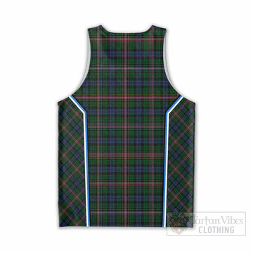 Allison Tartan Crest Men Tank Top Scotland Coat of Arm Flag Style