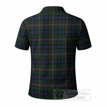 Allison Tartan Crest Polo Shirt Ferocious Lion Style