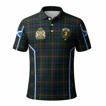 Allison Tartan Crest Polo Shirt Scotland Coat of Arm Flag Style - Tartan Vibes Clothing
