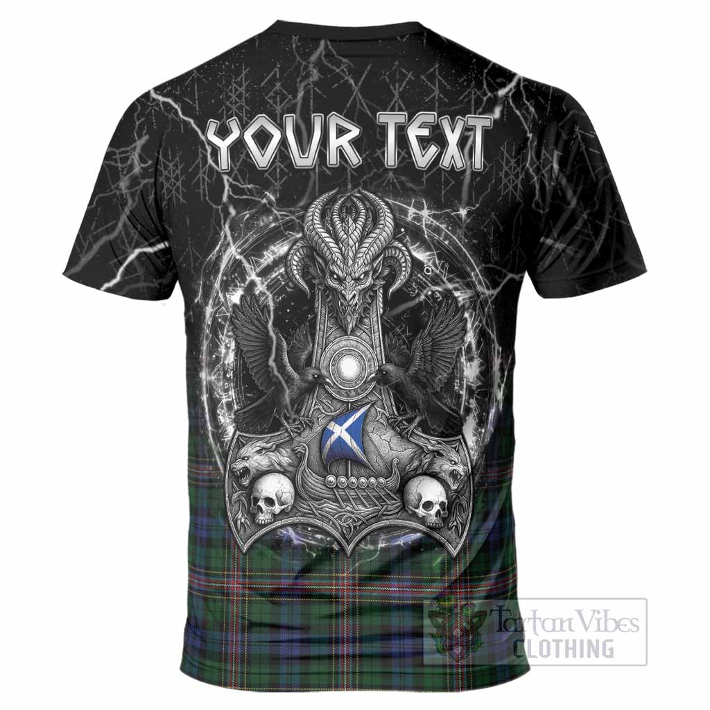 Allison Tartan Crest T-Shirt Celtic Odin's Raven Legacy