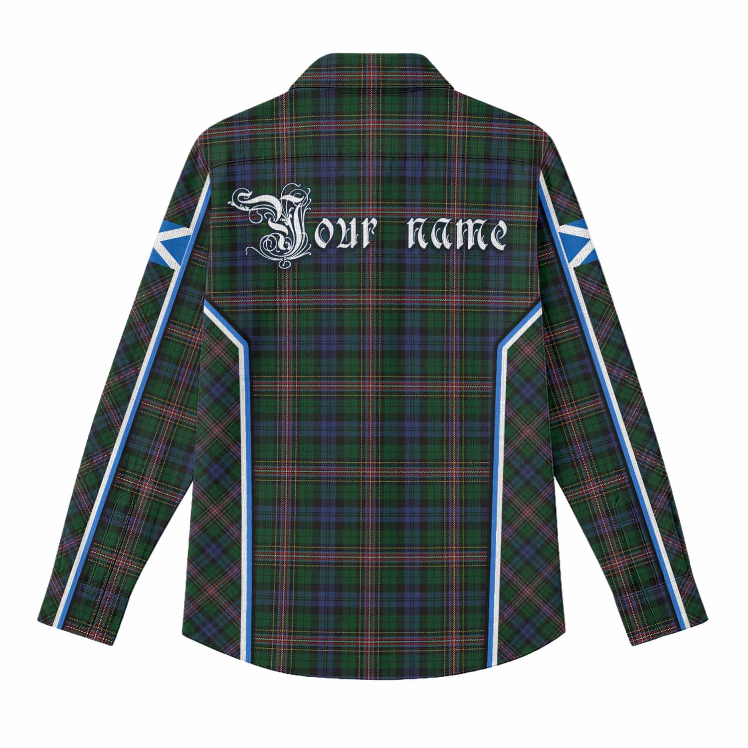 Allison Tartan Crest Women Casual Shirt Scotland Coat of Arm Flag Style - Tartan Vibes Clothing