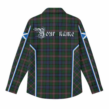 Allison Tartan Crest Women Casual Shirt Scotland Coat of Arm Flag Style - Tartan Vibes Clothing