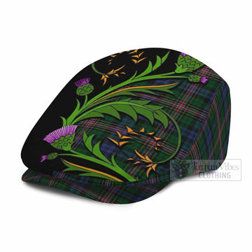 Allison Tartan Flat Cap, Jeff Cap Scottish Thistle Pride Heritage Art