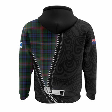 Allison Tartan Hoodie New Zealand Pattern Unique Zipper Stylized