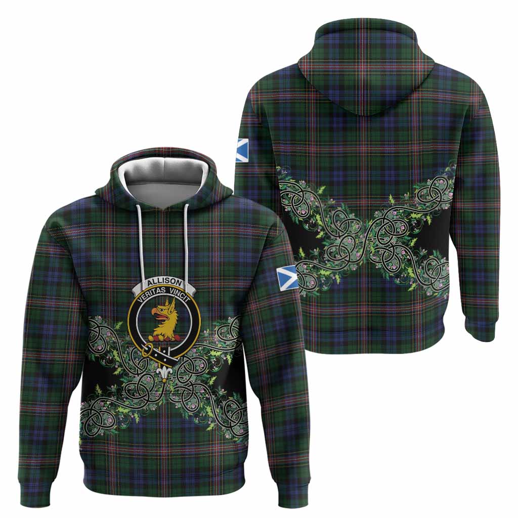 Allison Tartan Hoodie Thistle Scottish Spirit