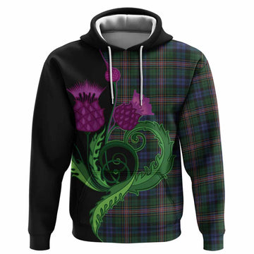 Allison Tartan Hoodie Traditional Scottish Thistle
