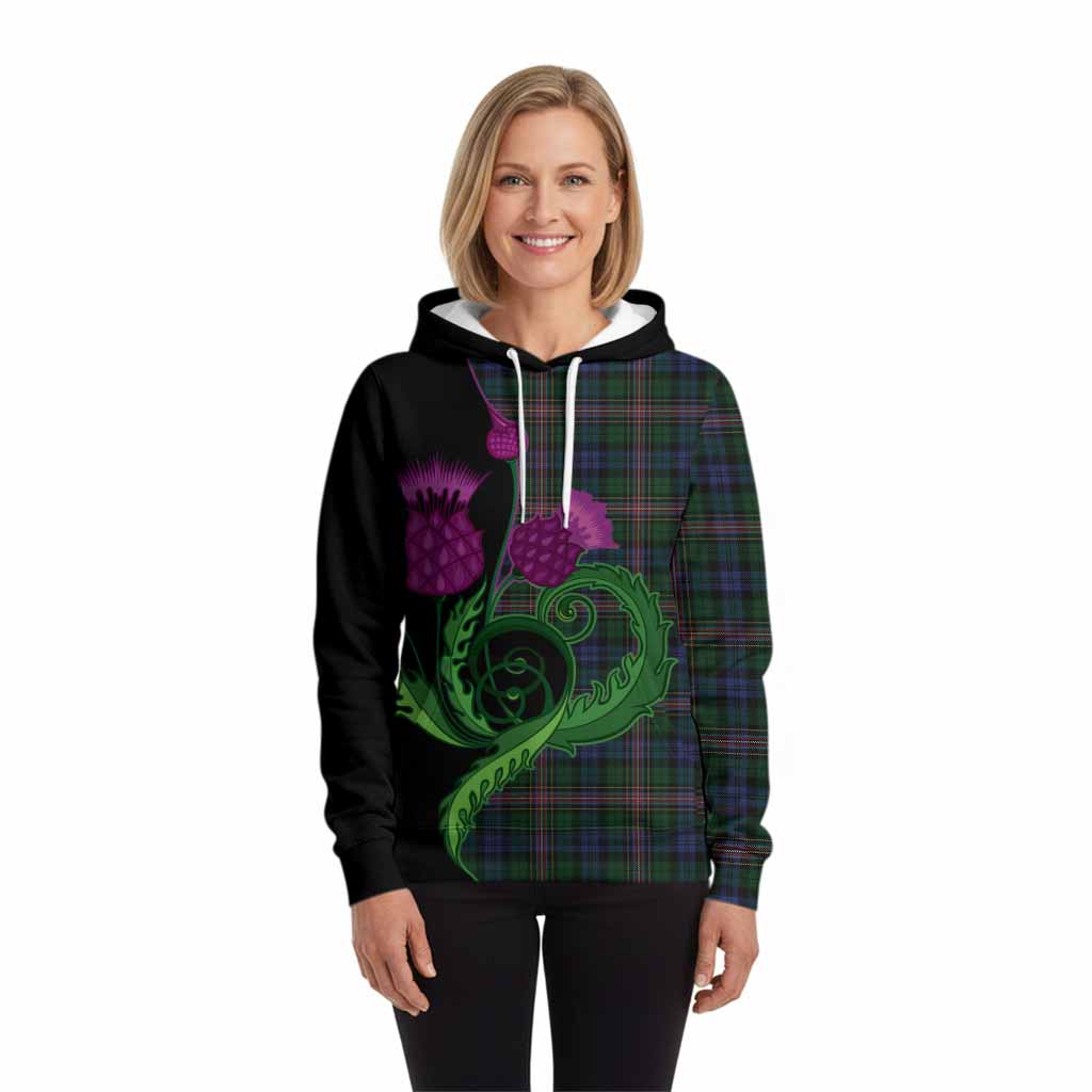 Allison Tartan Hoodie Traditional Scottish Thistle