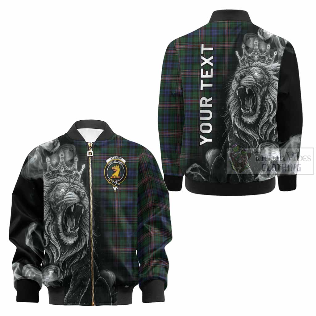 Allison Tartan Kid Bomber Jacket Roaring Lion Heritage