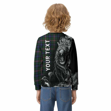 Allison Tartan Kid Knitted Sweatshirt Roaring Lion Heritage