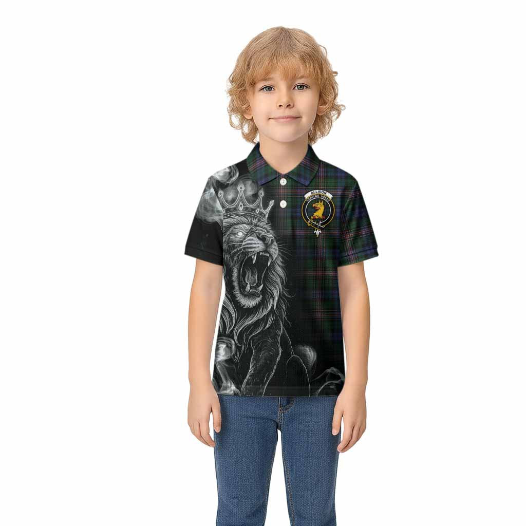 Allison Tartan Kid Polo Shirt Roaring Lion Heritage