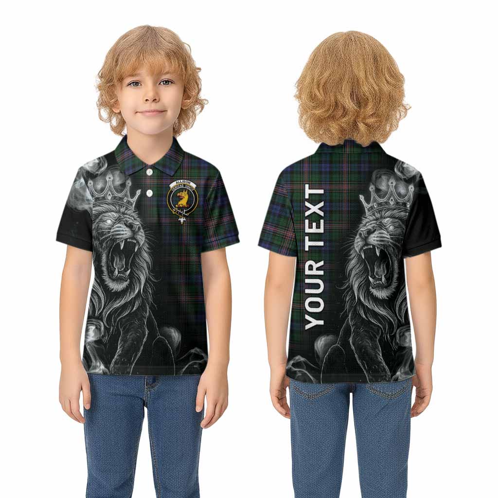 Allison Tartan Kid Polo Shirt Roaring Lion Heritage
