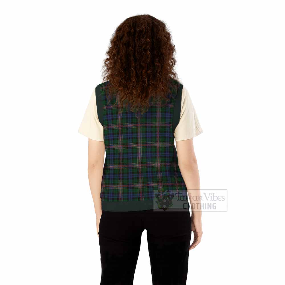 Allison Tartan Knitted V-Neck Vest - Tartan Vibes Clothing