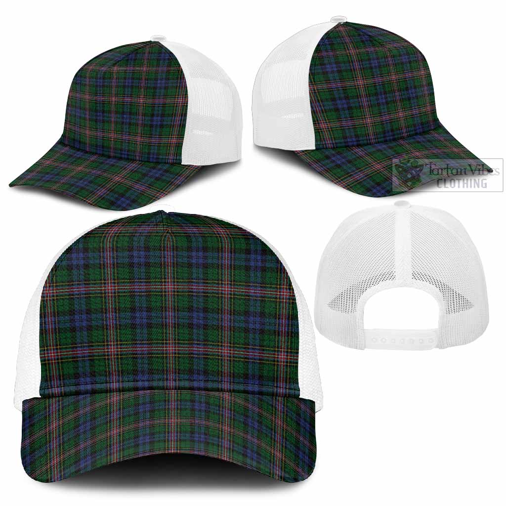 Allison Tartan Mesh Trucker Cap