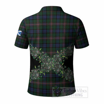 Allison Tartan Polo Shirt Thistle Scottish Spirit