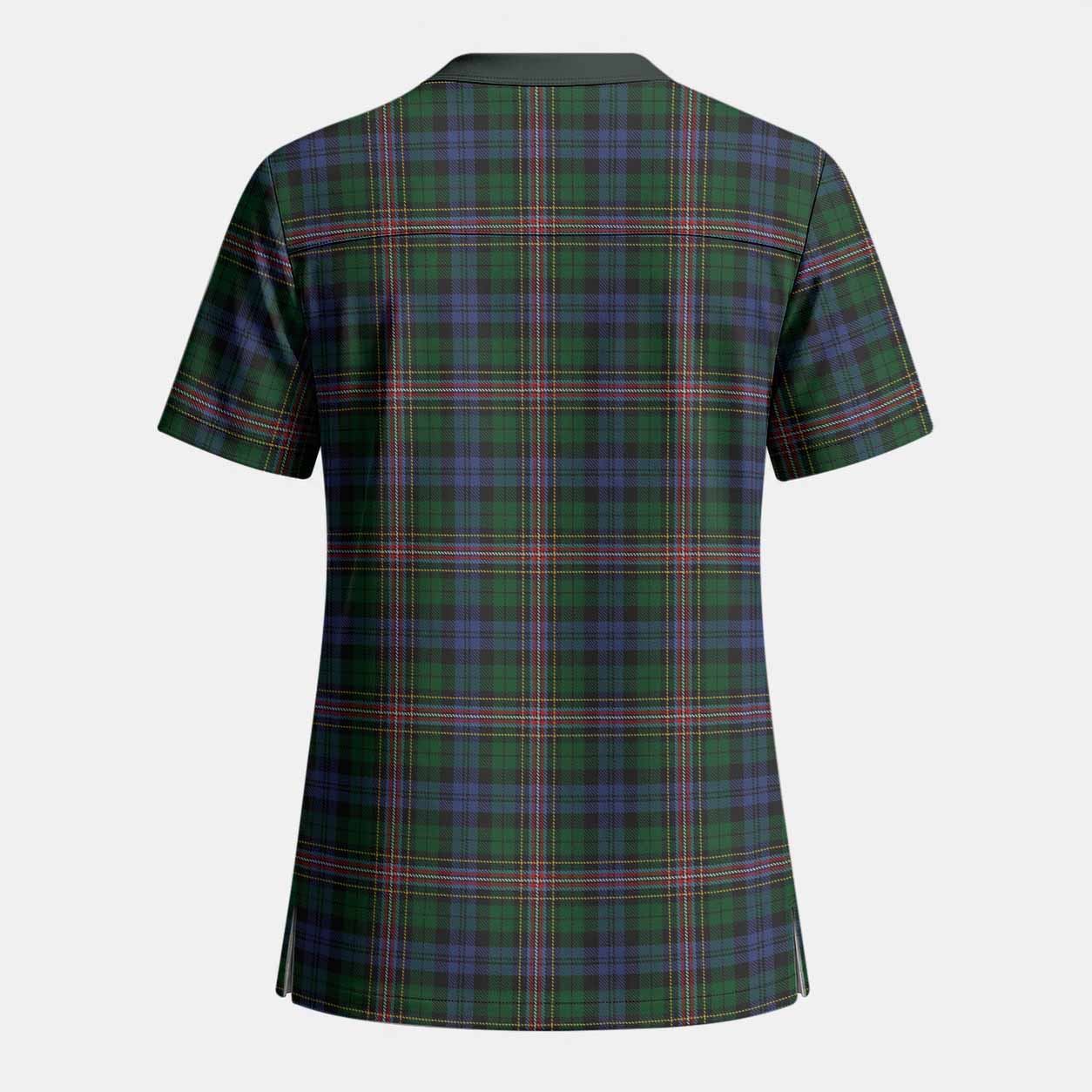 Allison Tartan Scrub Top - Tartan Vibes Clothing