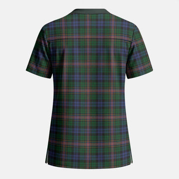 Allison Tartan Scrub Top - Tartan Vibes Clothing