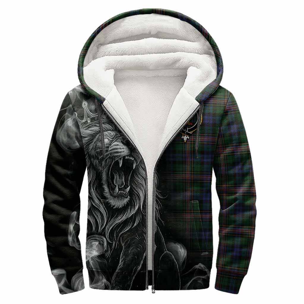 Allison Tartan Sherpa Hoodie Roaring Lion Heritage