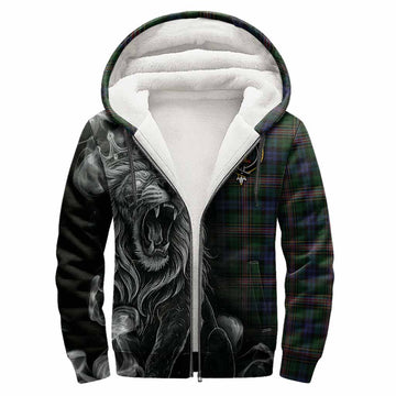 Allison Tartan Sherpa Hoodie Roaring Lion Heritage